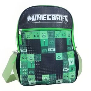 Minecraft Backpack 16" Creeper TNT‎ Kids